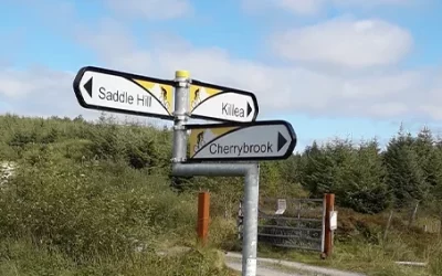 Cycle Signs in County Leitrim